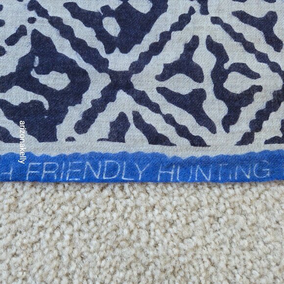 Friendly Hunting Cashmere Stole Eyes of Marrakesh - Picture 4 of 16